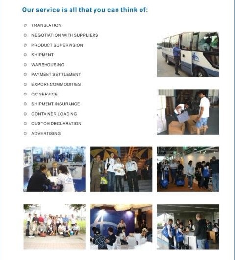 Commission Agent /Export Agent In GuangZhou  China 2014